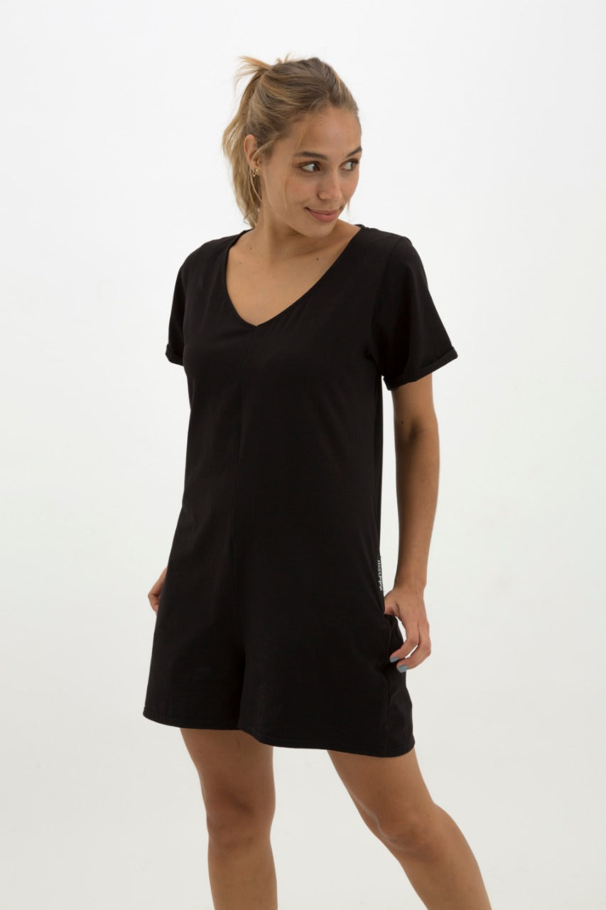 enterizo SHORTY negro